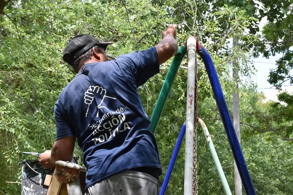 Berisso avanza con trabajos de puesta en valor en Playa La Balandra