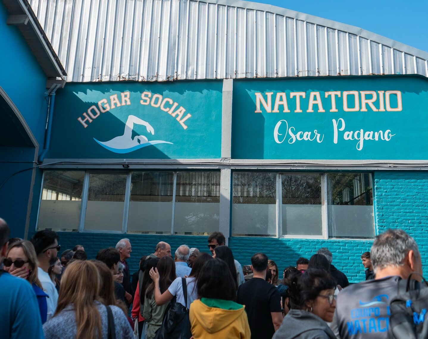 El natatorio del Hogar Social llevará el nombre de Oscar Pagano
