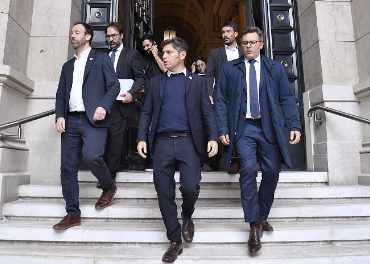 Kicillof participó de una nueva audiencia en la Corte por una deuda millonaria de Nación con la Provincia