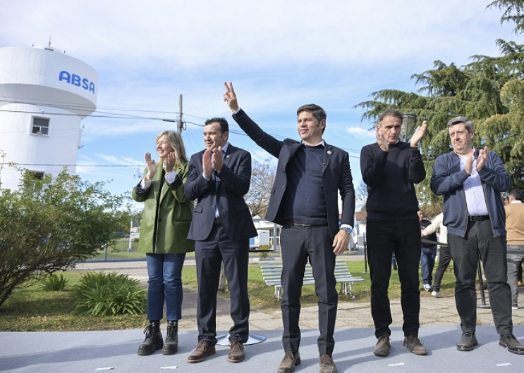 Kicillof inauguró obras clave en Guaminí y destacó el rol del Estado en el desarrollo del interior