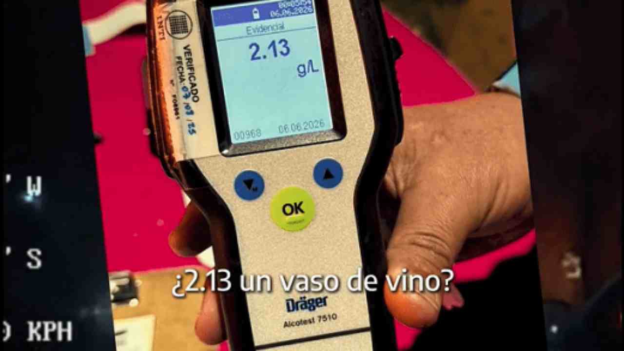 Detuvieron a un conductor reincidente: manejaba con 2,13 gramos de alcohol en sangre y estaba inhabilitado