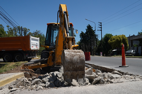 Avanza la rehabilitación de la Ruta Provincial 8 en Pilar